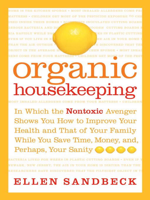 Title details for Organic Housekeeping by Ellen Sandbeck - Wait list